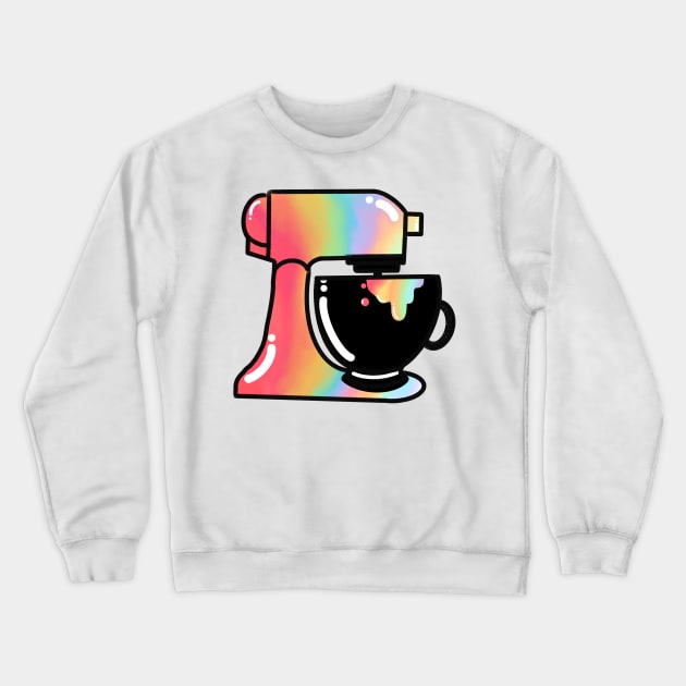 Rainbow mixer Crewneck Sweatshirt by avadoodle